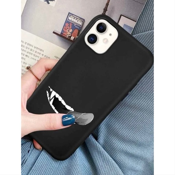 Monster Mouth Black iPhone 11 Pro Max Case 👅 - Picture 2 of 4